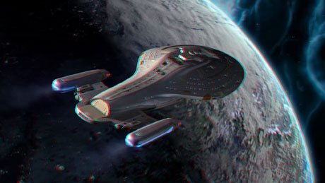 3D voyager, red-cyan